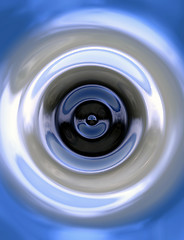 Image showing Blue vortex