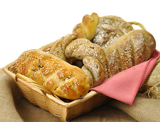 Image showing  homemade bread assortment 