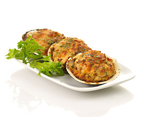 Image showing stuffed clams 