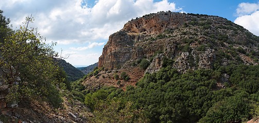 Image showing Mediterranean mountainous landscape 