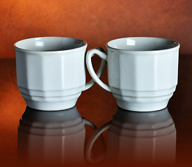 Image showing two cups of  coffee 