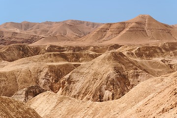 Image showing Orange desert landscape