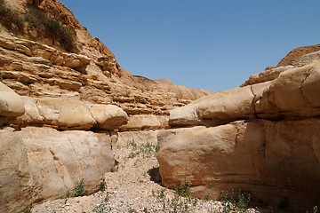 Image showing Desert canyon