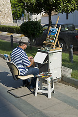 Image showing Street artist