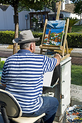 Image showing Street artist