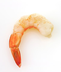 Image showing shrimp on a white background 
