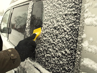 Image showing ice scraper