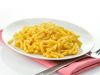 Image showing macaroni and cheese