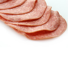 Image showing Sliced Salami 