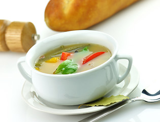 Image showing vegetable soup