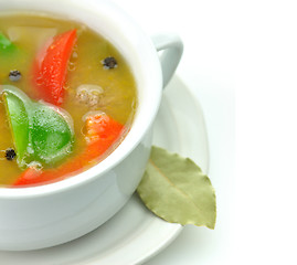 Image showing vegetable soup