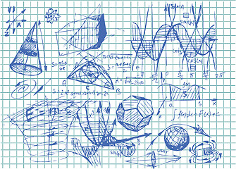 Image showing easy math symbols 