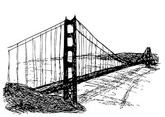 Image showing golden gate bridge