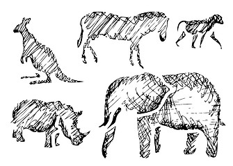 Image showing wild animals 