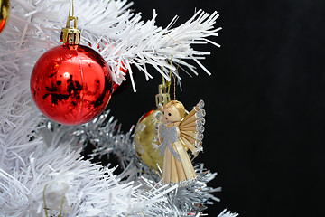 Image showing christmas ball detail 