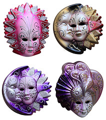 Image showing Venetian masks