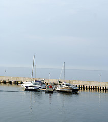 Image showing Sailing boats