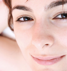 Image showing Attractive smiling woman portrait 