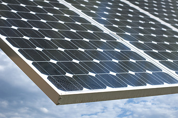 Image showing Blue solar Panels