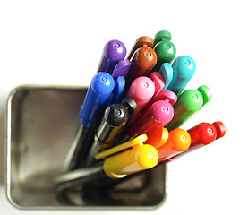 Image showing Felt tip pens