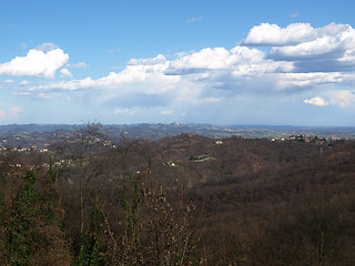 Image showing Turin hills