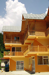 Image showing Mountain resort