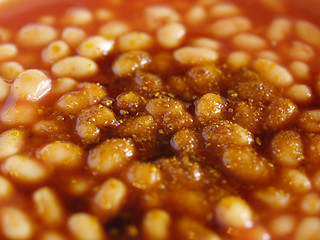 Image showing Baked beans