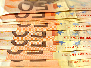 Image showing Euro note