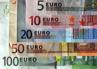 Image showing Euro note