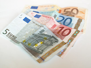 Image showing Euro note