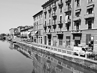 Image showing Naviglio Grande, Milan