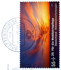 Image showing German stamp