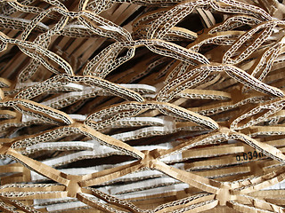 Image showing Corrugated cardboard