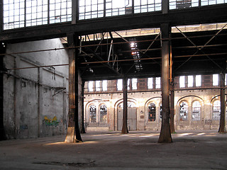 Image showing Abandoned factory