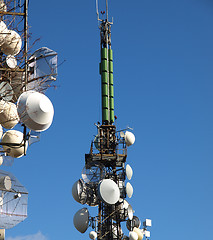 Image showing Communication tower