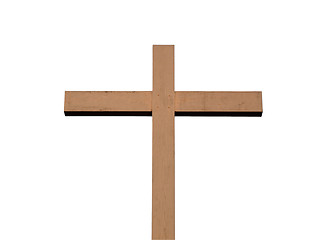 Image showing Cross isolated 