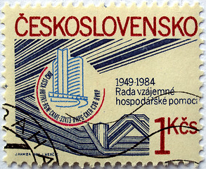 Image showing Czech stamps