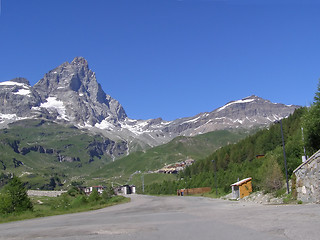 Image showing Alps mountains