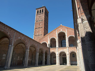 Image showing Sant Ambrogio church, Milan