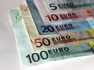 Image showing Euro note