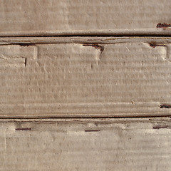 Image showing Corrugated cardboard