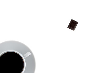 Image showing Coffee and chocolade