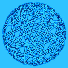 Image showing abstract sphere