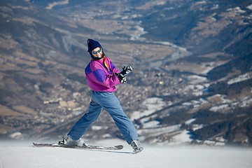 Image showing Skier