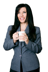 Image showing Smiling businesswoman