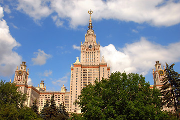 Image showing Moscow state university