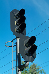 Image showing Railway signal