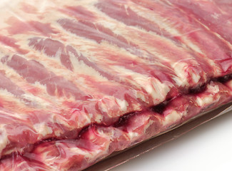 Image showing raw ribs close up 