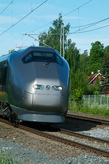Image showing Airport-express train