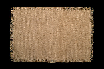 Image showing texture of burlap